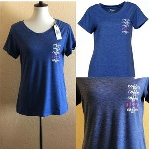 Natural Reflections Mazarene Blue Coffee Sleep Top